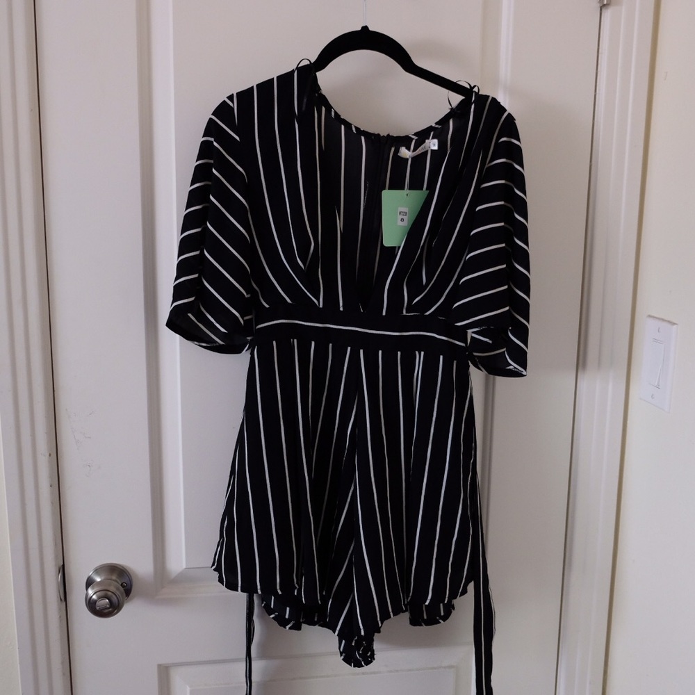 Striped Romper